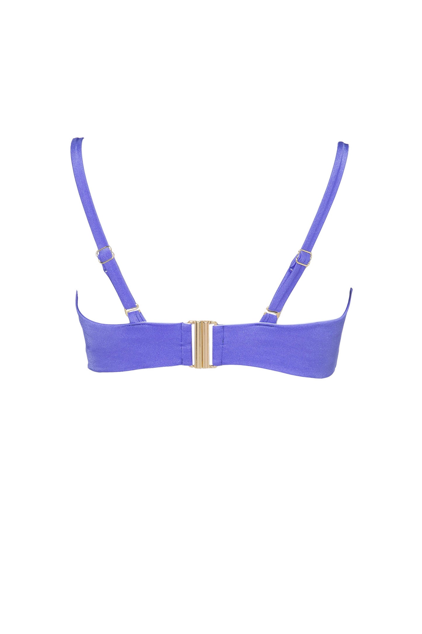 Μωβ Strapless Μαγιο Cup D Fashion Solids by Bluepoint