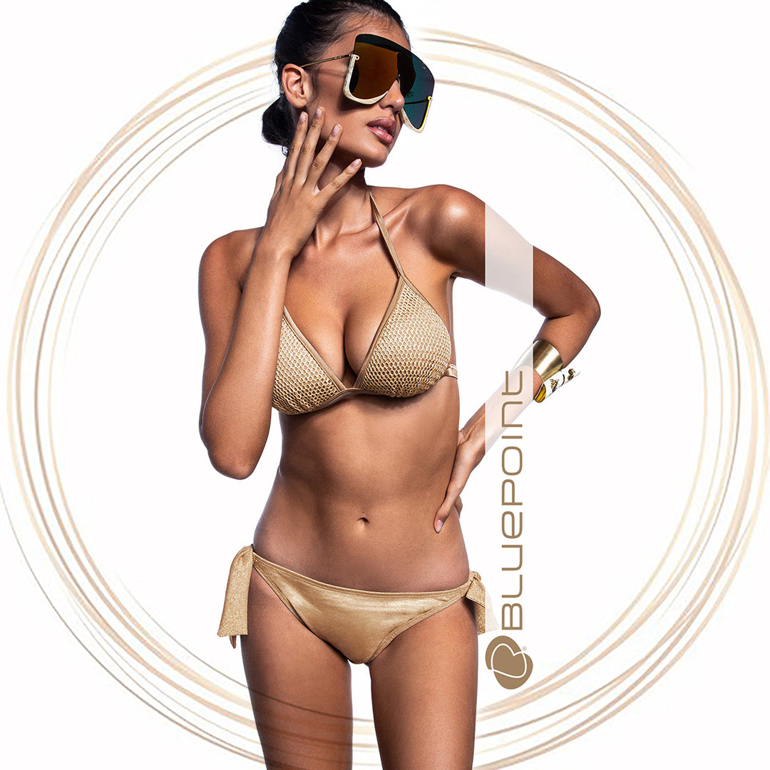 Gold Bikini Glow Net by Bluepoint