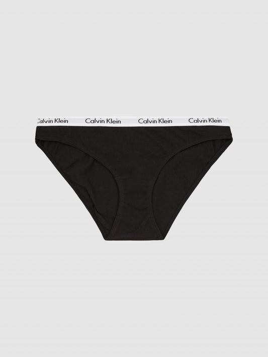 Μαυρο Βαμβακερό Γυναικείο σλιπ CK με εξωτερικο λαστιχο