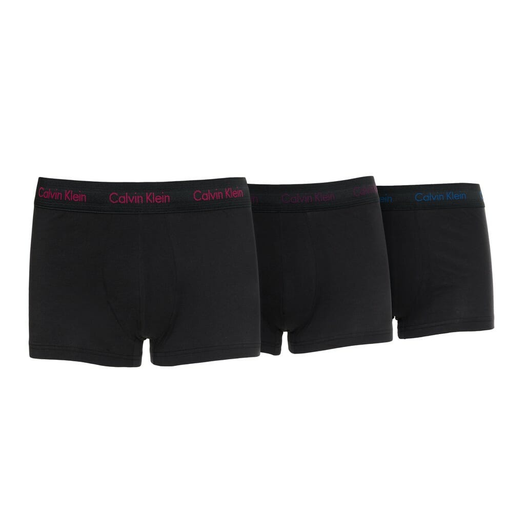 3 Pack Black Boxer Low Rise Calvin Klein