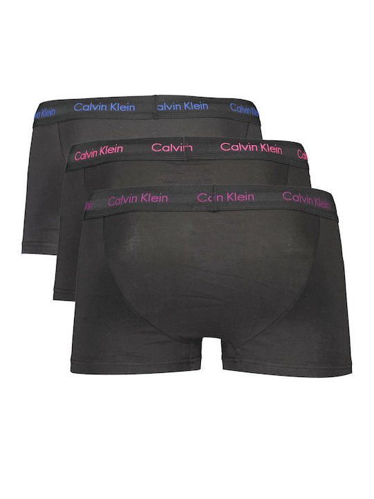 3 Pack Black Boxer Low Rise Calvin Klein