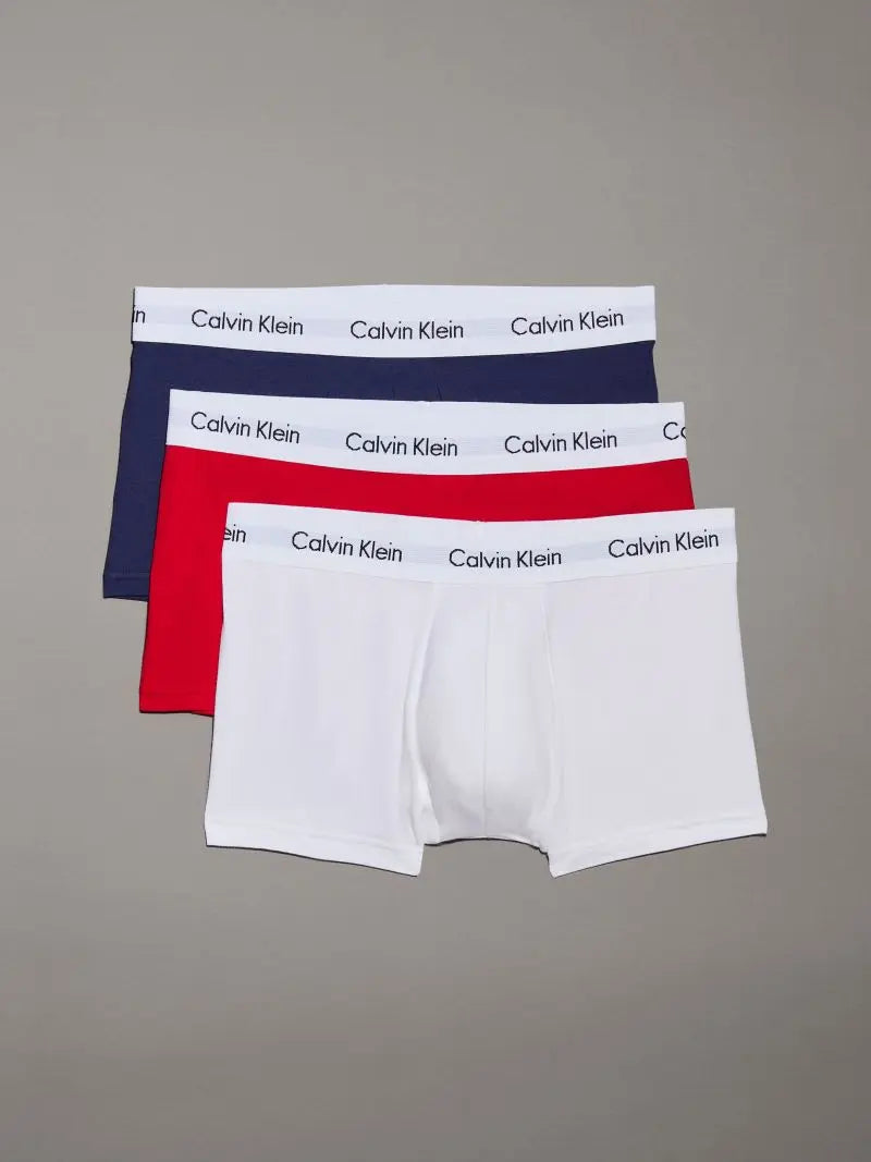 3η συσκευασία με χρωματιστα boxer-trunks Calvin Klein