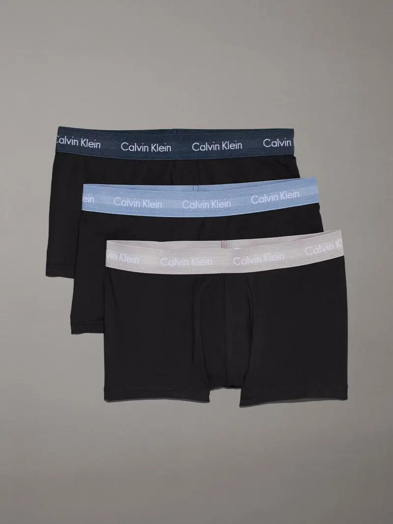 3η συσκευασια με μαυρα μποξερ Calvin Klein