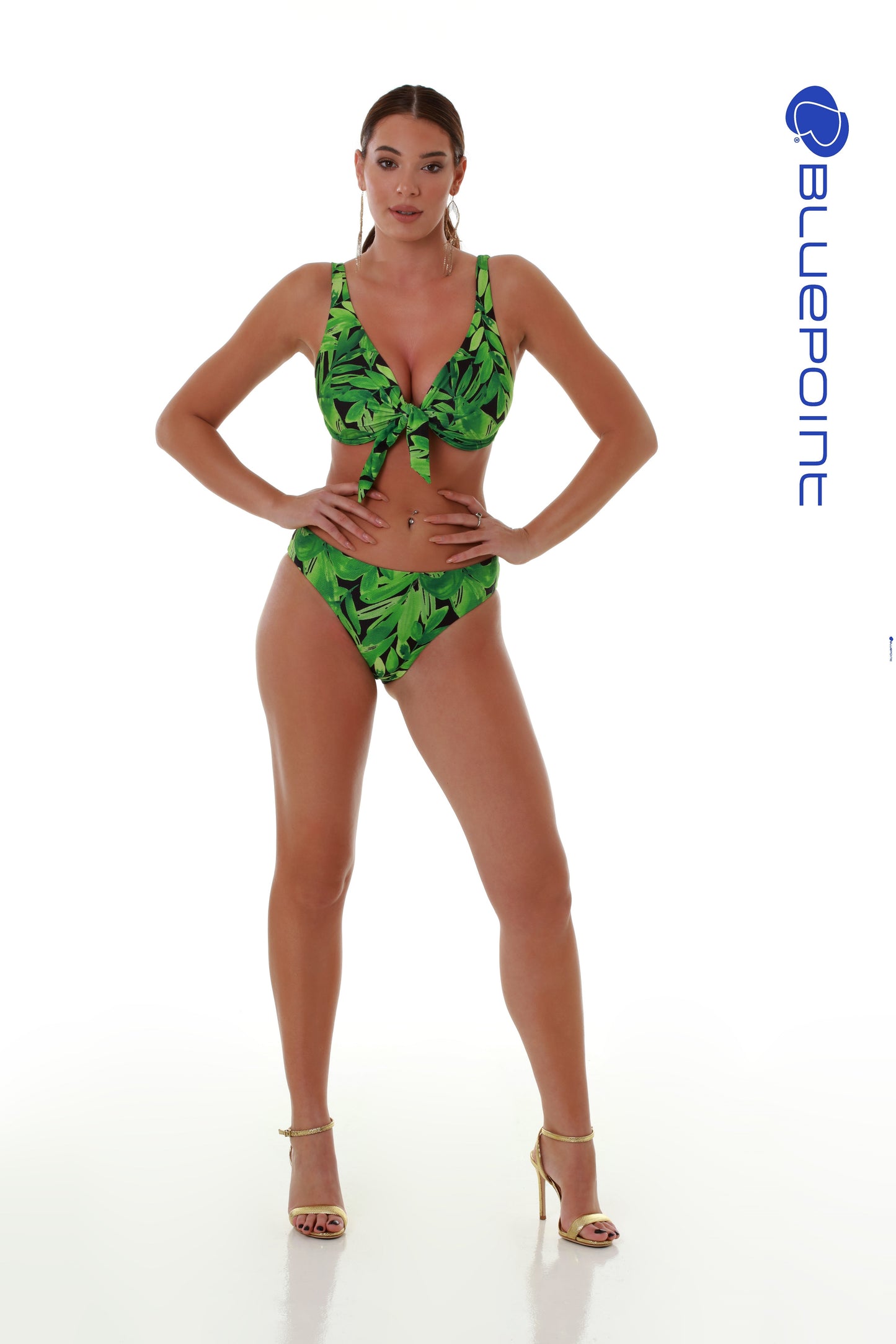 Μαγιο Slip Green Party by Bluepoint