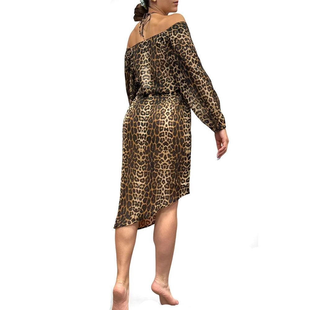Animal Print Καφτάνι