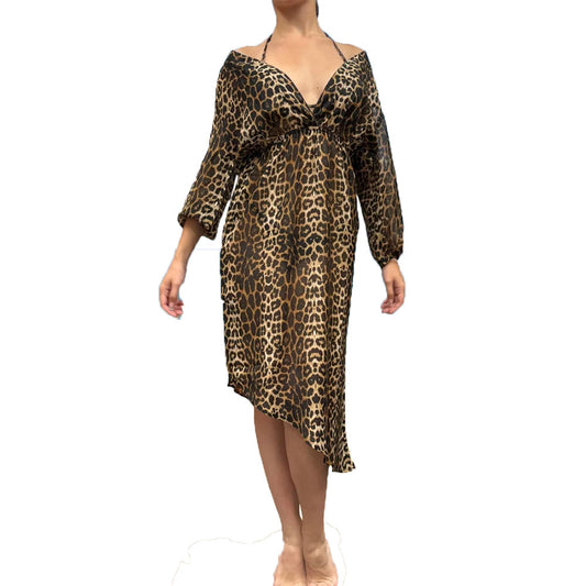 Animal Print Καφτάνι