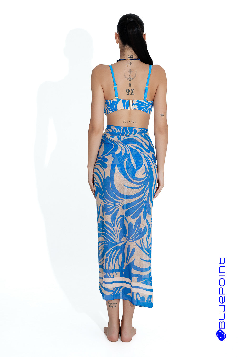 Strapless Cup D True Blue