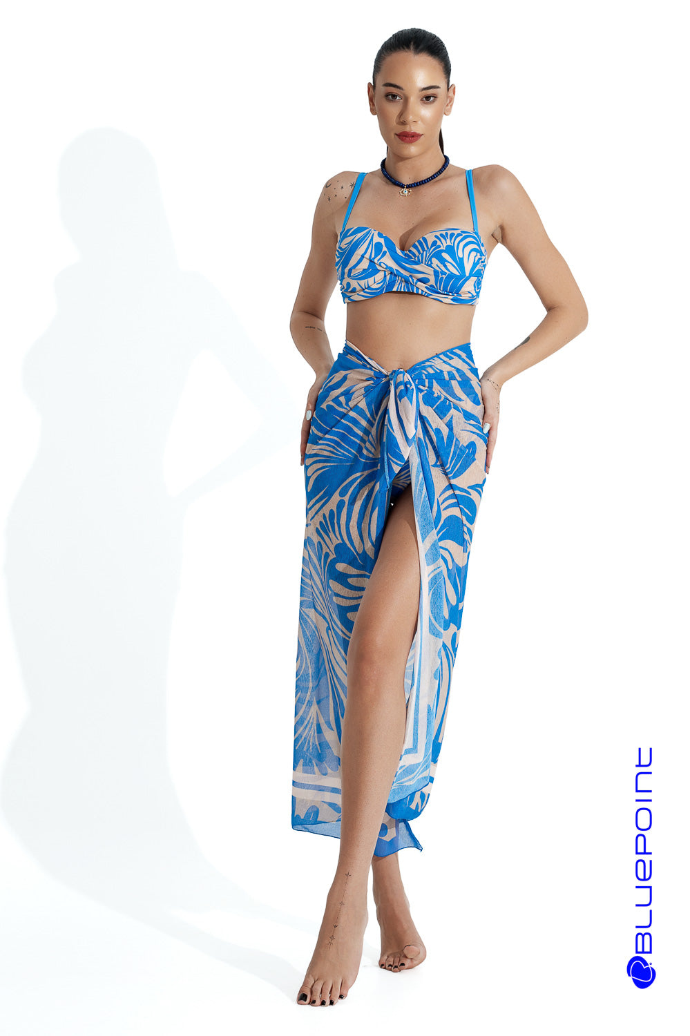 Strapless Cup D True Blue