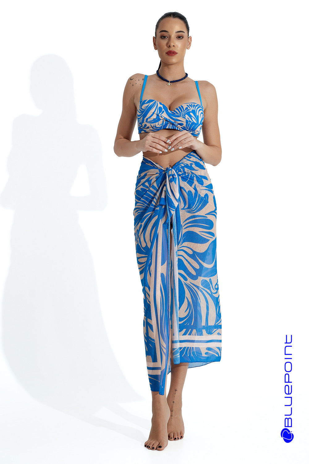 Strapless Cup D True Blue