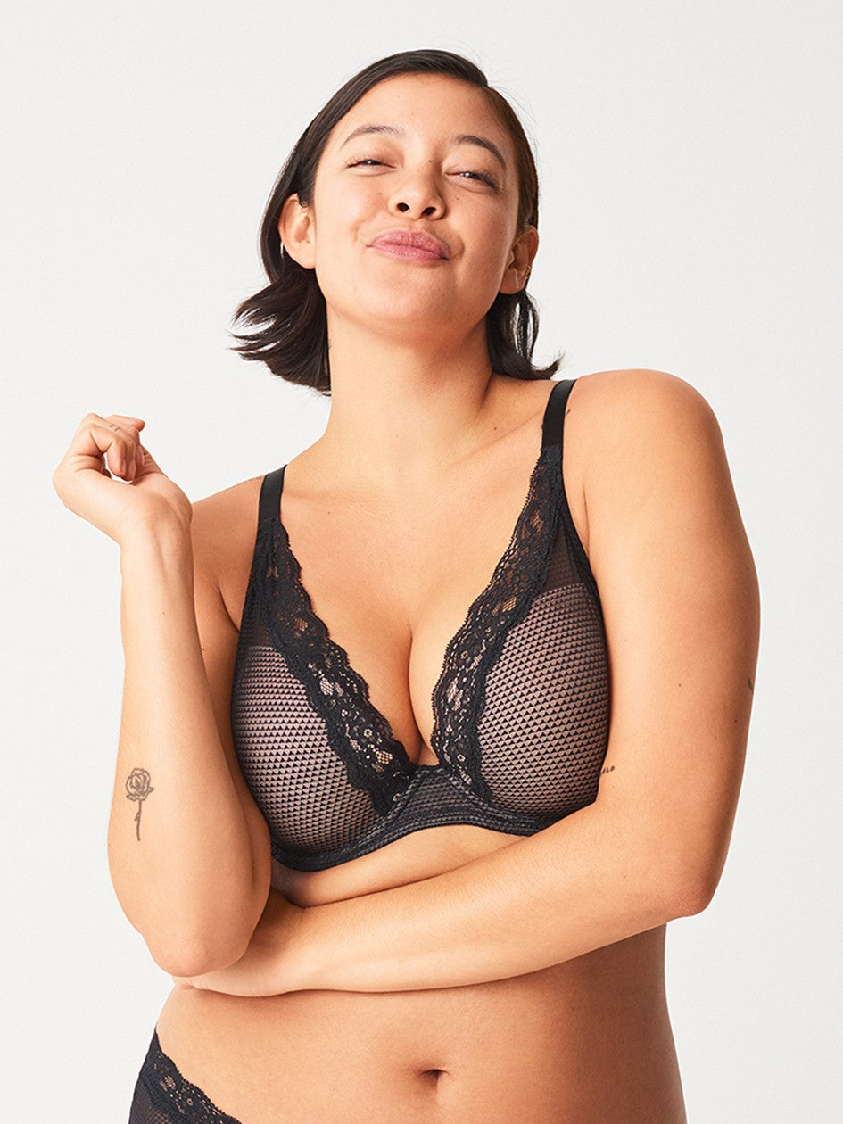 Μαύρο σουτιεν Brooklyn Passionata της Chantelle
