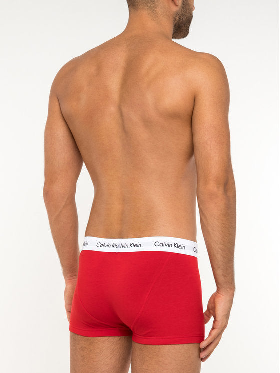 3η συσκευασία με χρωματιστα boxer-trunks Calvin Klein