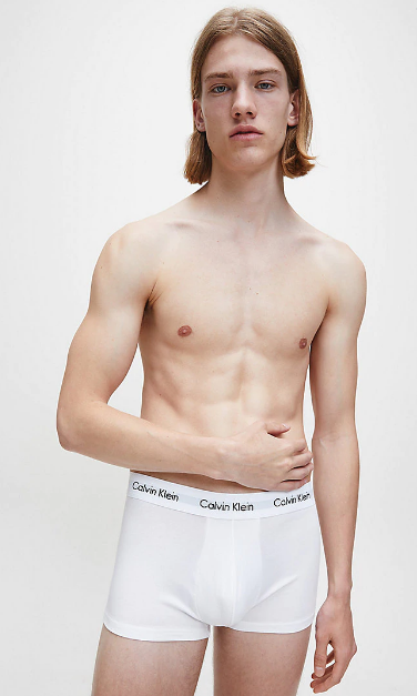 3η συσκευασια μποξερ λευκα Calvin Klein