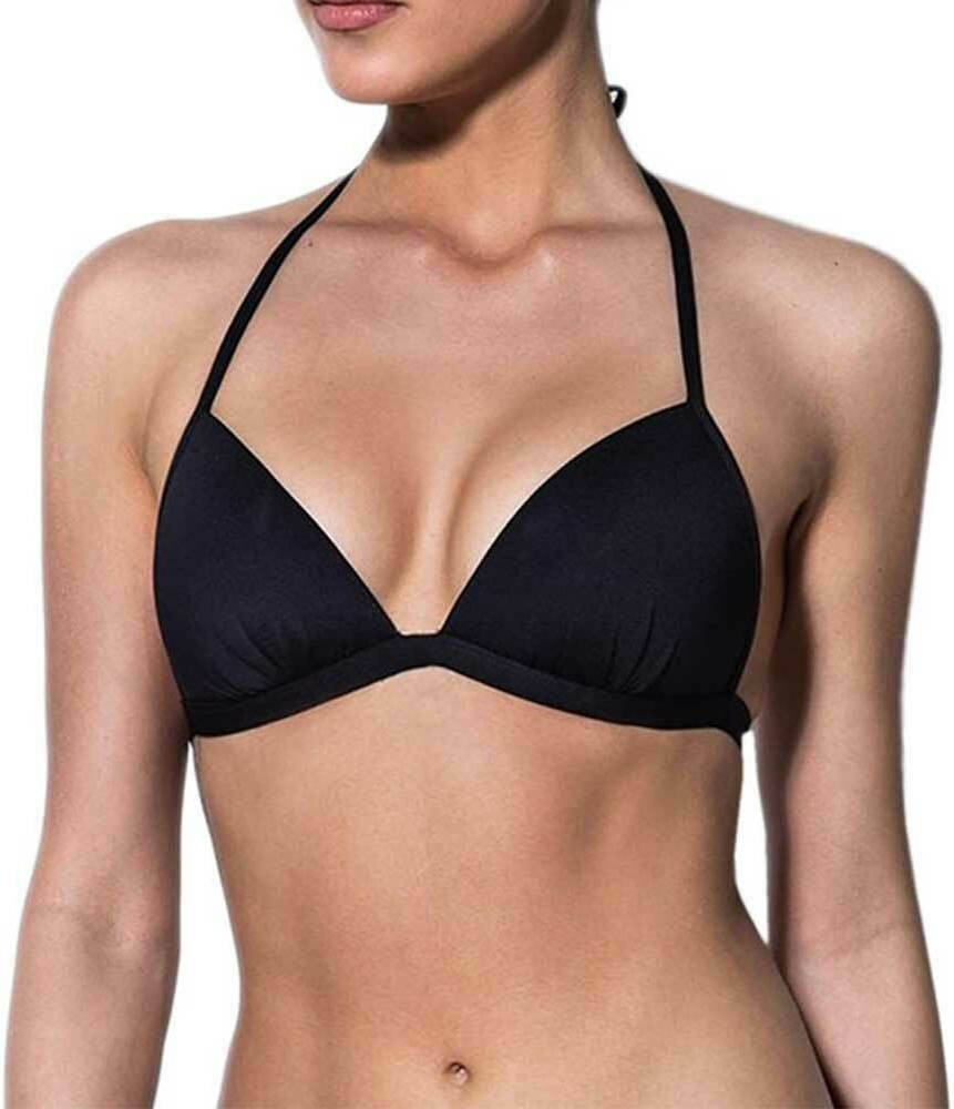 Μαυρο Top τριγωνο μαγιο Solids της Bluepoint