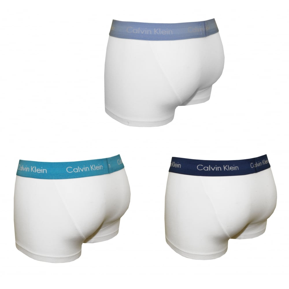 Λευκη 3η συσκευασια low rise trunk Calvin Klein
