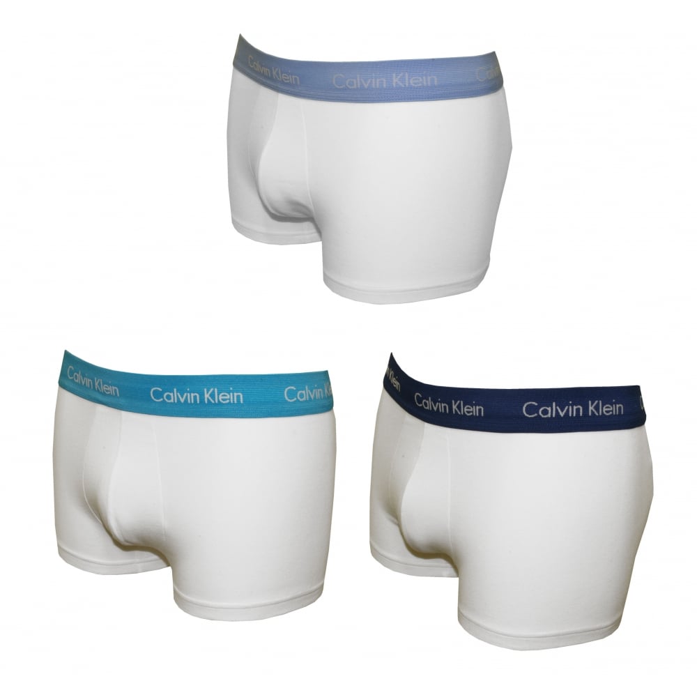 Λευκη 3η συσκευασια low rise trunk Calvin Klein