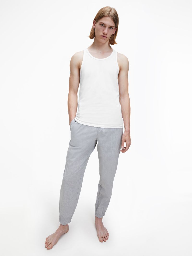 Calvin Klein Λευκο T-shirt Μπλουζακι 2 Τεμάχια